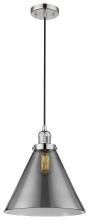 Innovations Lighting 201C-PN-G43-L - Cone - 1 Light - 12 inch - Polished Nickel - Cord hung - Mini Pendant