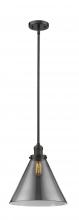 Innovations Lighting 201S-OB-G43-L-LED - Cone - 1 Light - 12 inch - Oil Rubbed Bronze - Stem Hung - Mini Pendant