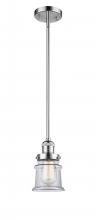 Innovations Lighting 201S-PC-G182S-LED - Canton - 1 Light - 5 inch - Polished Chrome - Stem Hung - Mini Pendant