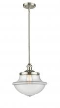 Innovations Lighting 201S-PN-G542-LED - Oxford - 1 Light - 12 inch - Polished Nickel - Stem Hung - Mini Pendant