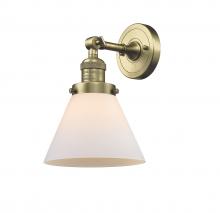 Innovations Lighting 203-AB-G41 - Cone - 1 Light - 8 inch - Antique Brass - Sconce