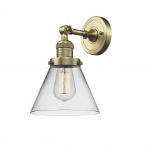 Innovations Lighting 203-AB-G42-LED - Cone - 1 Light - 8 inch - Antique Brass - Adjustable Sconce