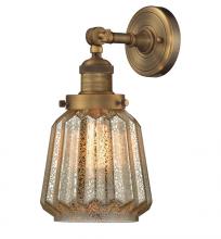 Innovations Lighting 203-BB-G146 - Chatham - 1 Light - 7 inch - Brushed Brass - Adjustable Sconce