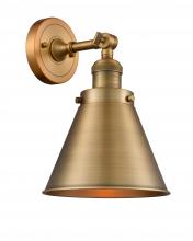 Innovations Lighting 203-BB-M13-BB-LED - Appalachian - 1 Light - 8 inch - Brushed Brass - Sconce