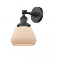 Innovations Lighting 203-BK-G171 - Fulton - 1 Light - 7 inch - Matte Black - Adjustable Sconce