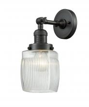 Innovations Lighting 203-OB-G302-LED - Colton - 1 Light - 6 inch - Oil Rubbed Bronze - Adjustable Sconce