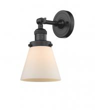 Innovations Lighting 203-OB-G61-LED - Cone - 1 Light - 6 inch - Oil Rubbed Bronze - Adjustable Sconce