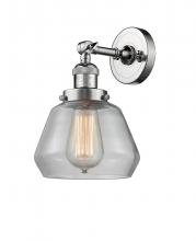Innovations Lighting 203-PC-G172-LED - Fulton - 1 Light - 7 inch - Polished Chrome - Adjustable Sconce