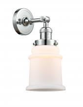 Innovations Lighting 203-PC-G181-LED - Canton - 1 Light - 7 inch - Polished Chrome - Adjustable Sconce