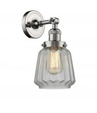 Innovations Lighting 203-PN-G142-LED - Chatham - 1 Light - 7 inch - Polished Nickel - Adjustable Sconce