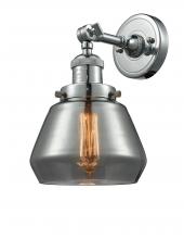 Innovations Lighting 203-PN-G173-LED - Fulton - 1 Light - 7 inch - Polished Nickel - Adjustable Sconce