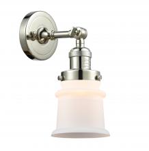 Innovations Lighting 203-PN-G181S-LED - Canton - 1 Light - 5 inch - Polished Nickel - Adjustable Sconce
