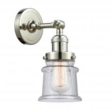 Innovations Lighting 203-PN-G184S-LED - Canton - 1 Light - 5 inch - Polished Nickel - Adjustable Sconce