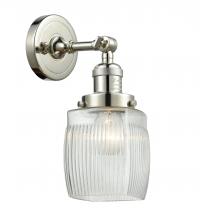 Innovations Lighting 203-PN-G302-LED - Colton - 1 Light - 6 inch - Polished Nickel - Adjustable Sconce