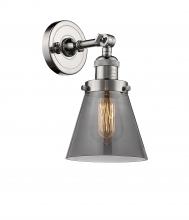 Innovations Lighting 203-PN-G63-LED - Cone - 1 Light - 6 inch - Polished Nickel - Adjustable Sconce