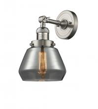 Innovations Lighting 203-SN-G173-LED - Fulton - 1 Light - 7 inch - Brushed Satin Nickel - Adjustable Sconce