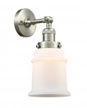 Innovations Lighting 203-SN-G181-LED - Canton - 1 Light - 7 inch - Brushed Satin Nickel - Adjustable Sconce
