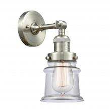 Innovations Lighting 203-SN-G182S-LED - Canton - 1 Light - 5 inch - Brushed Satin Nickel - Sconce
