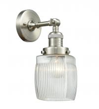 Innovations Lighting 203-SN-G302-LED - Colton - 1 Light - 6 inch - Brushed Satin Nickel - Adjustable Sconce