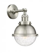 Innovations Lighting 203-SN-HFS-64-SN-LED - Hampden - 1 Light - 7 inch - Brushed Satin Nickel - Adjustable Sconce