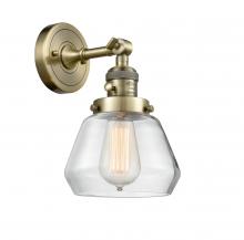 Innovations Lighting 203SW-AB-G172-LED - Fulton - 1 Light - 7 inch - Antique Brass - Adjustable Sconce