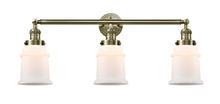 Innovations Lighting 205-AB-G181-LED - Canton - 3 Light - 30 inch - Antique Brass - Bath Vanity Light