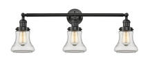 Innovations Lighting 205-BK-G192-LED - Bellmont - 3 Light - 30 inch - Matte Black - Bath Vanity Light