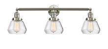Innovations Lighting 205-SN-G172-LED - Fulton - 3 Light - 30 inch - Brushed Satin Nickel - Bath Vanity Light