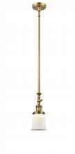 Innovations Lighting 206-BB-G181S-LED - Canton - 1 Light - 5 inch - Brushed Brass - Stem Hung - Adjustable Mini Pendant