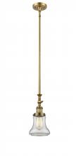 Innovations Lighting 206-BB-G192-LED - Bellmont - 1 Light - 6 inch - Brushed Brass - Stem Hung - Adjustable Mini Pendant