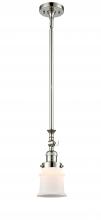 Innovations Lighting 206-PN-G181S-LED - Canton - 1 Light - 5 inch - Polished Nickel - Stem Hung - Adjustable Mini Pendant