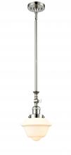 Innovations Lighting 206-PN-G531-LED - Oxford - 1 Light - 7 inch - Polished Nickel - Stem Hung - Adjustable Mini Pendant