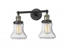 Innovations Lighting 208-BAB-G194 - Bellmont - 2 Light - 17 inch - Black Antique Brass - Adjustable Bath Vanity Light