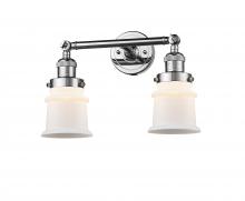 Innovations Lighting 208-PC-G181S-LED - Canton - 2 Light - 17 inch - Polished Chrome - Adjustable Bath Vanity Light