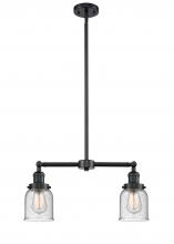 Innovations Lighting 209-OB-G54-LED - Bell - 2 Light - 21 inch - Oil Rubbed Bronze - Stem Hung - Adjustable Island Light