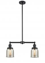 Innovations Lighting 209-OB-G58-LED - Bell - 2 Light - 21 inch - Oil Rubbed Bronze - Stem Hung - Adjustable Island Light
