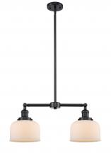 Innovations Lighting 209-OB-G71-LED - Bell - 2 Light - 21 inch - Oil Rubbed Bronze - Stem Hung - Adjustable Island Light