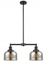 Innovations Lighting 209-OB-G78-LED - Bell - 2 Light - 24 inch - Oil Rubbed Bronze - Stem Hung - Adjustable Island Light