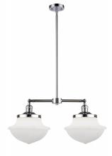 Innovations Lighting 209-PC-G541-LED - Oxford - 2 Light - 25 inch - Polished Chrome - Stem Hung - Adjustable Island Light