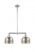 Innovations Lighting 209-PC-G78-LED - Bell - 2 Light - 24 inch - Polished Chrome - Stem Hung - Adjustable Island Light