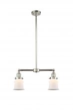 Innovations Lighting 209-PN-G181S-LED - Canton - 2 Light - 21 inch - Polished Nickel - Stem Hung - Adjustable Island Light