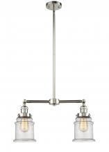 Innovations Lighting 209-PN-G184-LED - Canton - 2 Light - 21 inch - Polished Nickel - Stem Hung - Adjustable Island Light