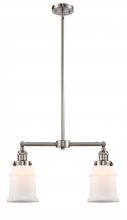 Innovations Lighting 209-SN-G181-LED - Canton - 2 Light - 21 inch - Brushed Satin Nickel - Stem Hung - Adjustable Island Light