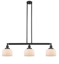 Innovations Lighting 213-OB-G71-LED - Bell - 3 Light - 41 inch - Oil Rubbed Bronze - Stem Hung - Adjustable Island Light