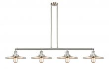 Innovations Lighting 214-SN-MFR-SN-12-LED - Appalachian - 4 Light - 57 inch - Brushed Satin Nickel - Stem Hung - Adjustable Island Light
