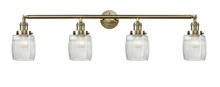 Innovations Lighting 215-AB-G302-LED - Colton - 4 Light - 42 inch - Antique Brass - Adjustable Bath Vanity Light