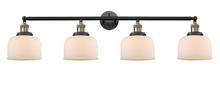 Innovations Lighting 215-BAB-G71-LED - Bell - 4 Light - 44 inch - Black Antique Brass - Adjustable Bath Vanity Light