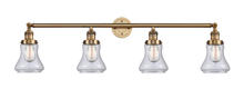 Innovations Lighting 215-BB-G192-LED - Bellmont - 4 Light - 42 inch - Brushed Brass - Adjustable Bath Vanity Light