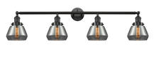 Innovations Lighting 215-OB-G173-LED - Fulton - 4 Light - 43 inch - Oil Rubbed Bronze - Adjustable Bath Vanity Light