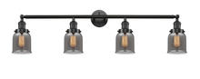 Innovations Lighting 215-OB-G53 - Bell - 4 Light - 42 inch - Oil Rubbed Bronze - Adjustable Bath Vanity Light